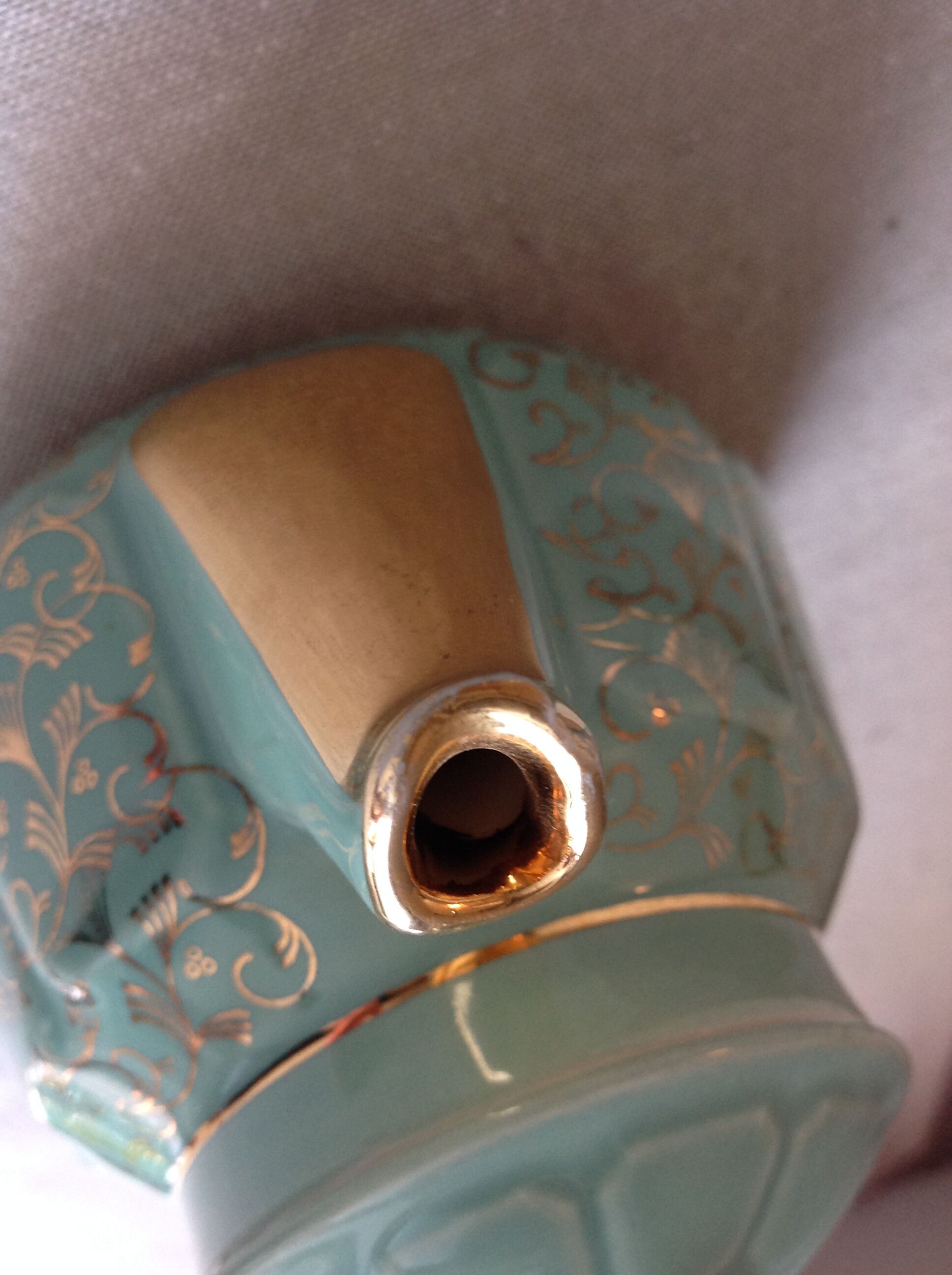 Theiere peppermint two cups / vintage