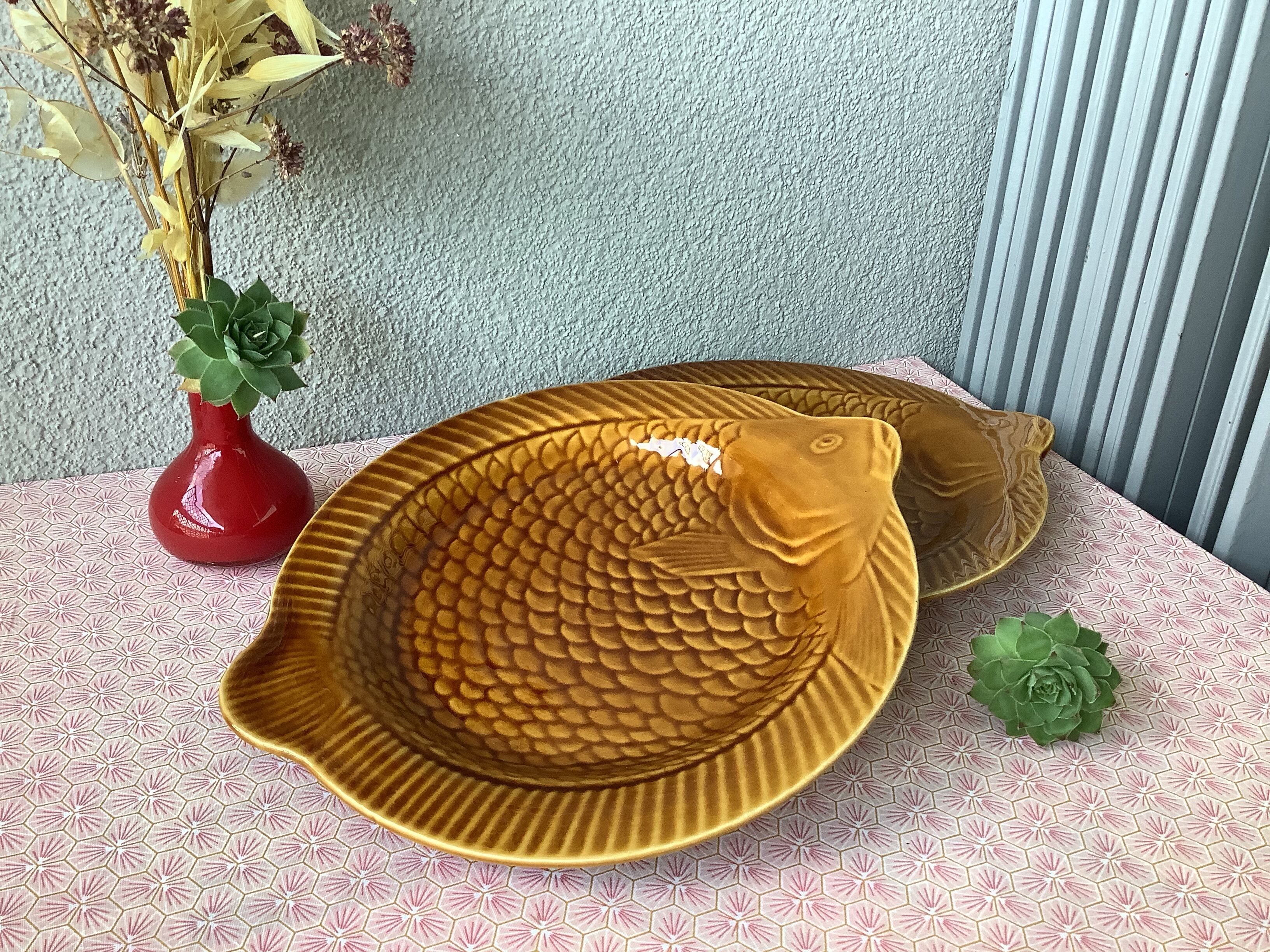 Sarreguemines fish plates