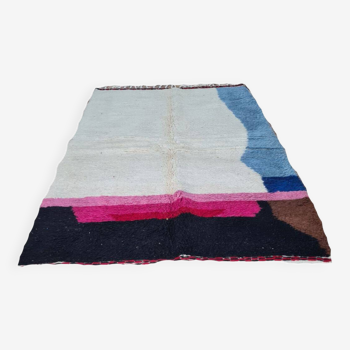 Handmade wool Berber rug 250 x 150 cm