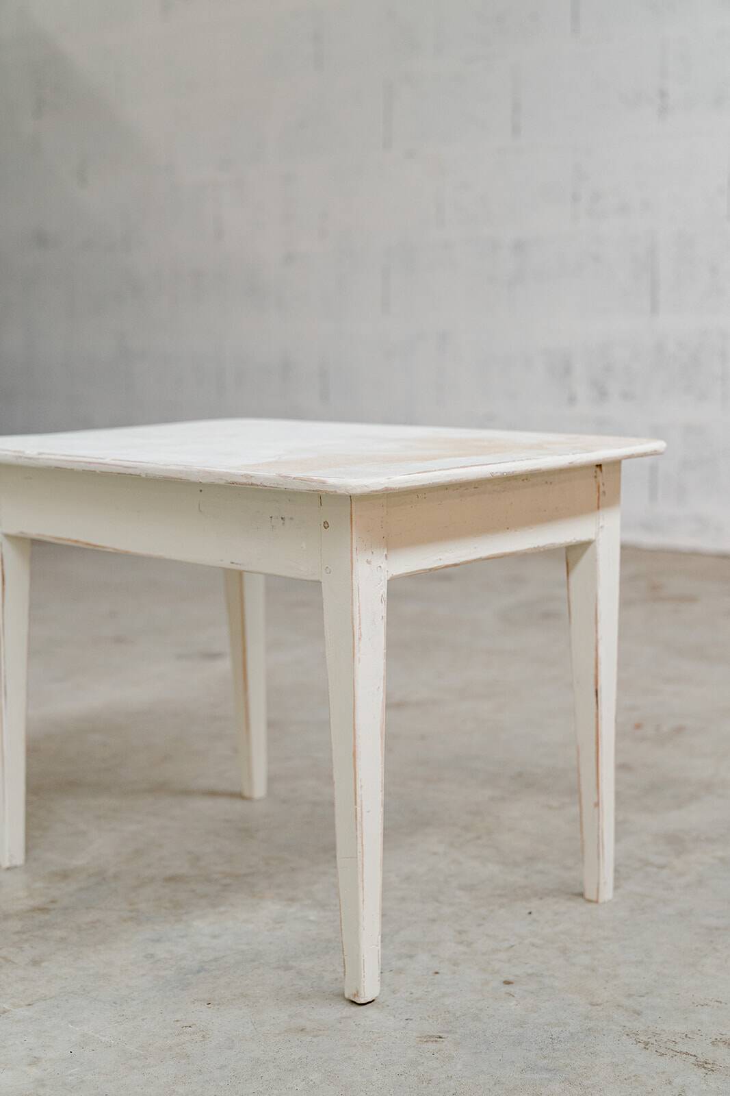 White Wooden Coffee Table