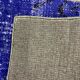 Distressed vintage turkish patchwork rug 218x151 cm wool medium