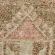 Wool Vintgae Runner Rug, Mid-Century Textile Runner Rug, 86x367 Cm