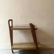 Wooden bar cabinet, French design 1950
