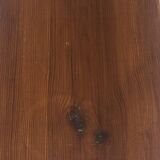 Dutch brutalist wabi sabi tree picnic side table