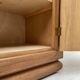 Storage unit in solid oak and veneer, circa 1960.