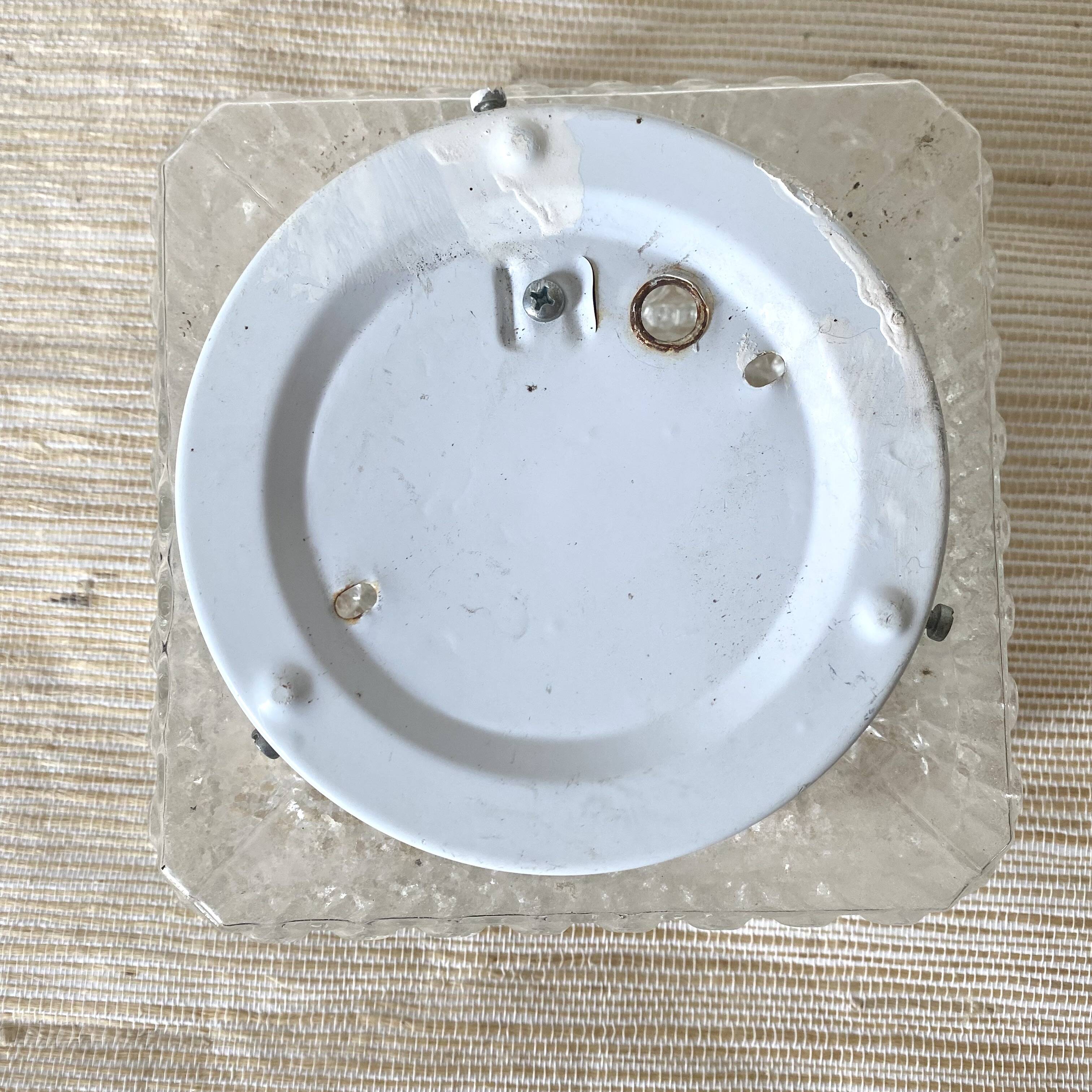 Square vintage ceiling light