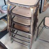 Vintage school stool 1950/60