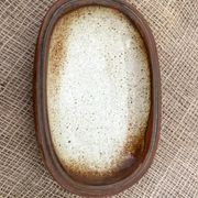 Lot de 3 plats vintage en grès émaillés Jean Austruy