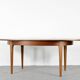 Midcentury Oblong Teak Extending Table. Vintage Modern / Danish / Retro Style .