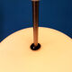 Rare opaline glass pendant lamp by Philips, 1960s