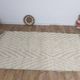Handmade wool Berber rug 240 X 135 CM