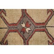 1970s Turkish Oushak Handmade Wool Cotton Red Area Rug 107x200