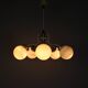 1970s glass chandelier, Czechoslovakia