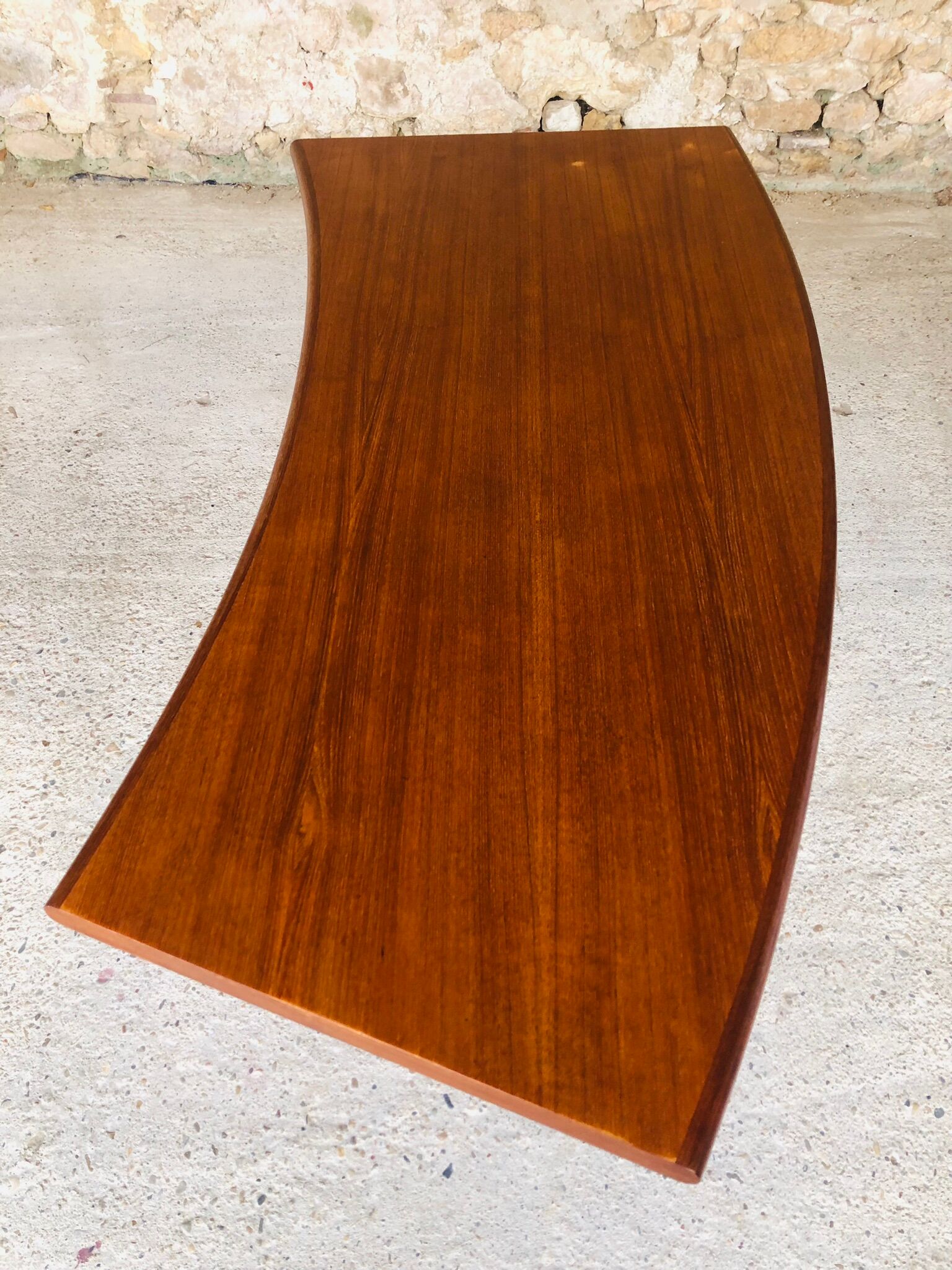 Danish teak coffee table, Johannes Andersen for CFC Silkeborg, Circa 60's