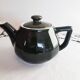 Coffee/tea set, green porcelain bistro