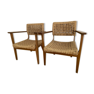 Pair of armchairs