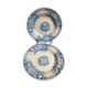 Set of 2 deep plates in Sarreguemines ironstone – Jardinière model – Various decorations