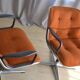 Pair of chairs by Charles Pollock, 1st edition, Edition Knoll