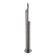 Stainless Steel Floor Lamp by Fontana for Reggiani, Italian Collectible Design
