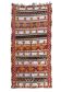 Moroccan Kilim Glaoui Rug - 290 x 140 cm
