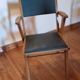 Pair of bridge armchairs