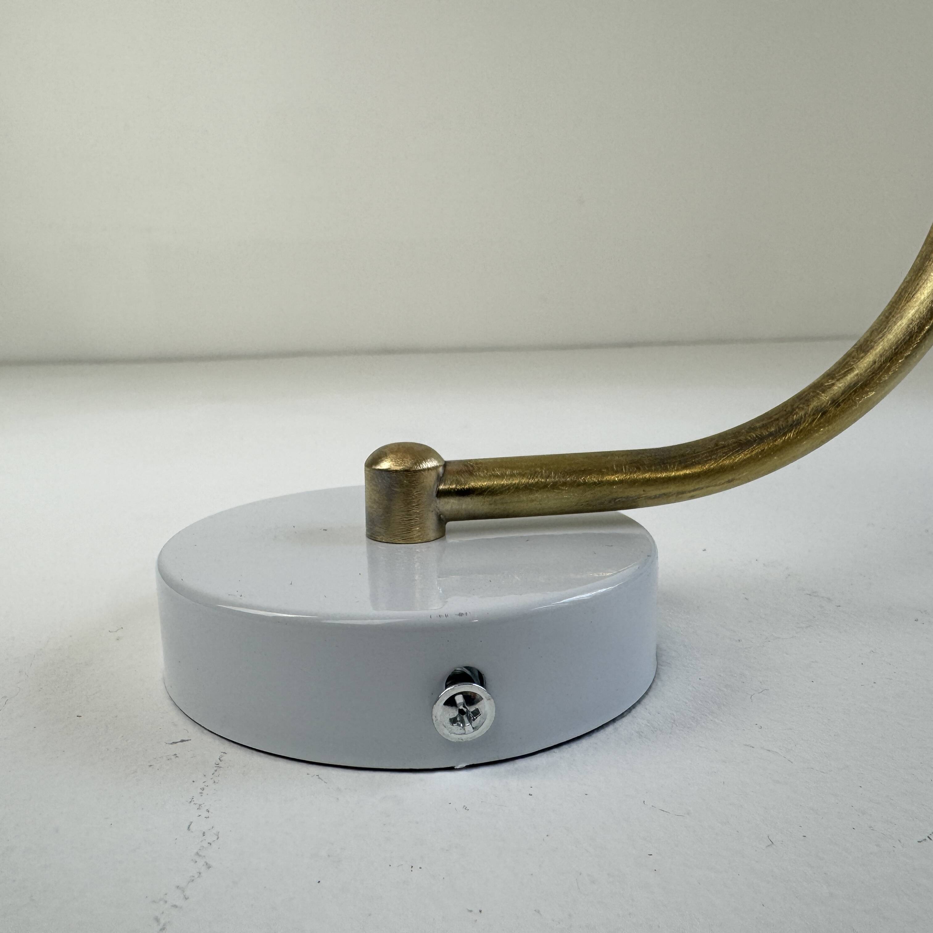 Paire d’appliques en verre de Clichy vintage