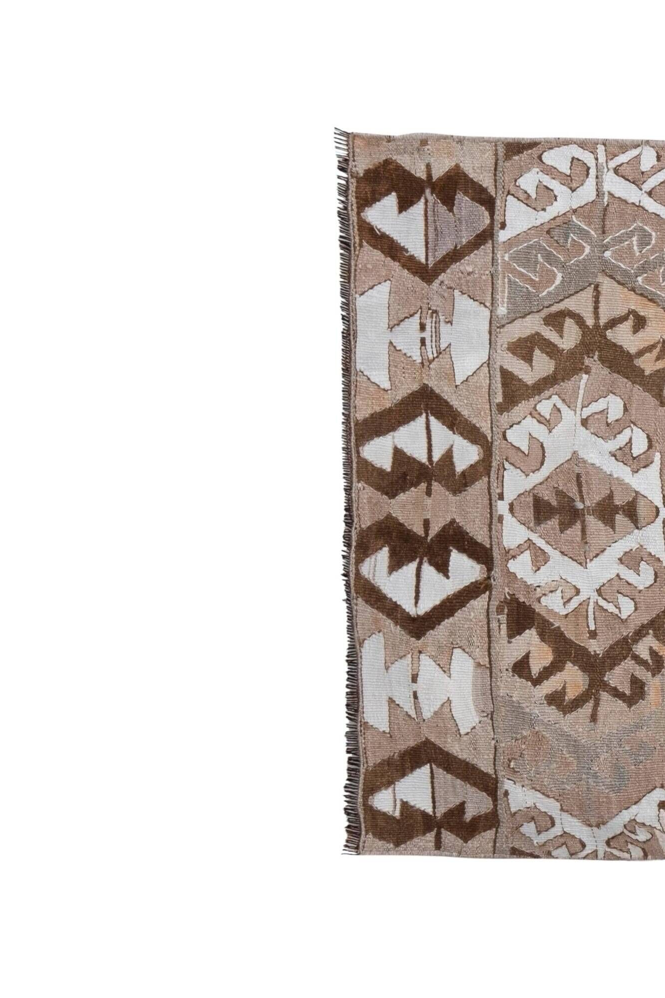 Vintage Turkish hallway rug 86x215 cm