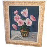 Painting Art deco, painting flowers
