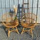 Paire de fauteuil en rotin