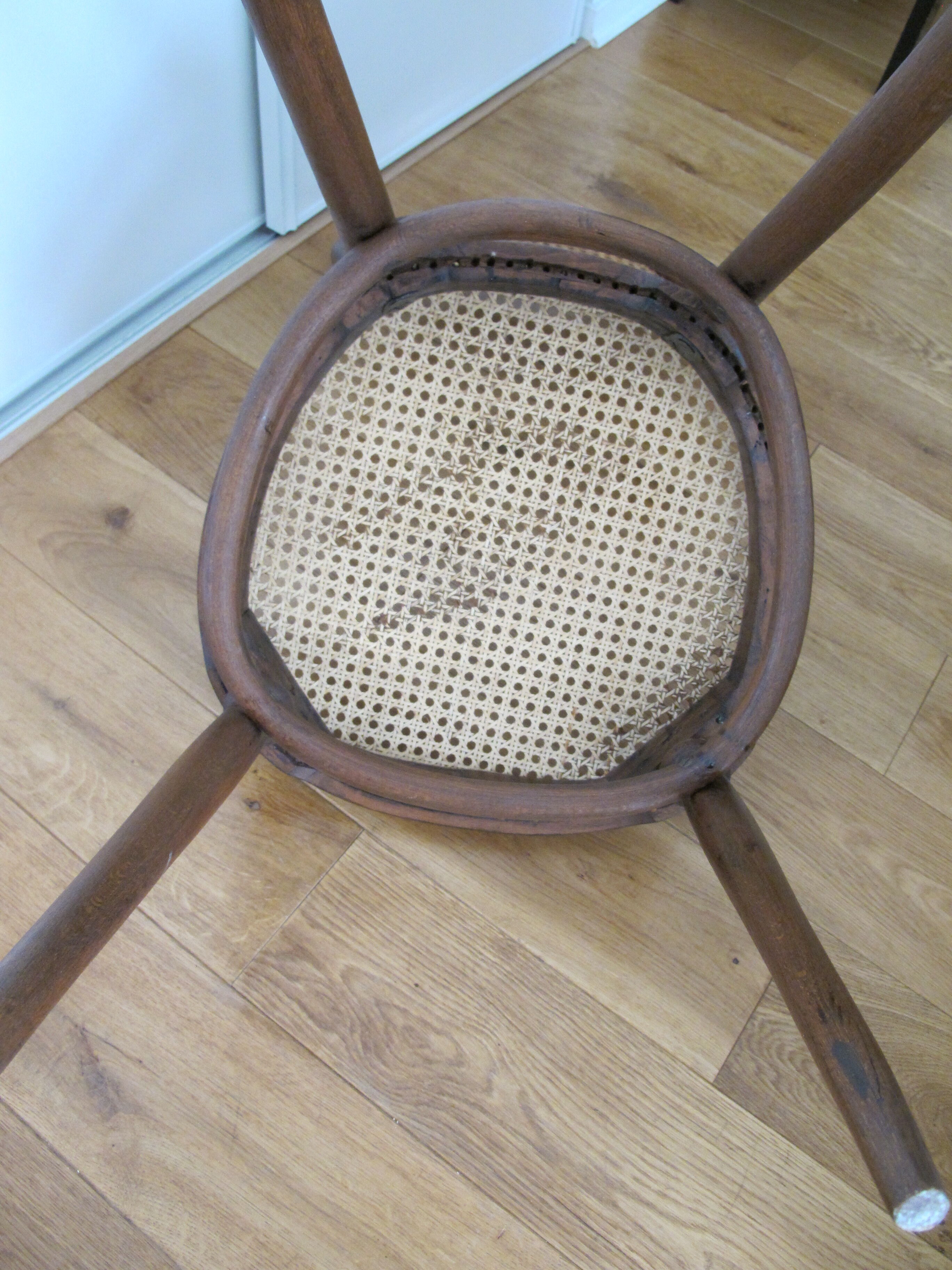 Set of 2 canne chairs Thonet No.11 bistro style