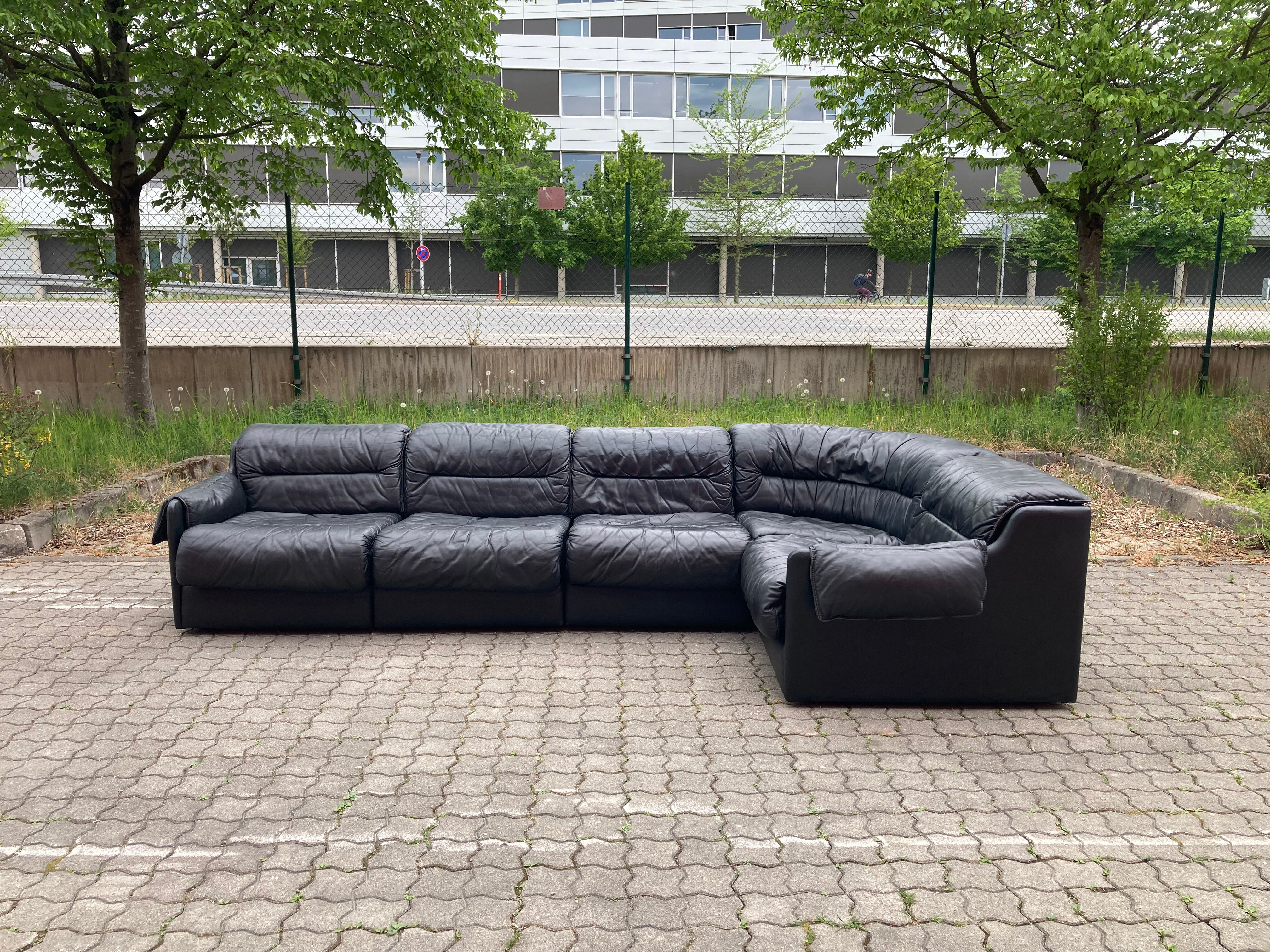 Dreipunkt International Modular Leather Sofa