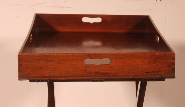 Servante Dit Butler Tray en acajou circa 1800