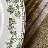 Mismatched ironstone plates