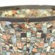 Jean Gerbino (1876-1966) for Vallauris Mosaic mixed earth vase