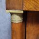 Empire period walnut bedside table or nightstand circa 1800