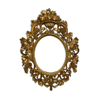 18th century gilded wooden frame