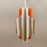 Danish vintage hanging lamp, model Pantre designed Bent Karlby for Lyfa in the 60s.