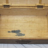 Old wooden suitcase