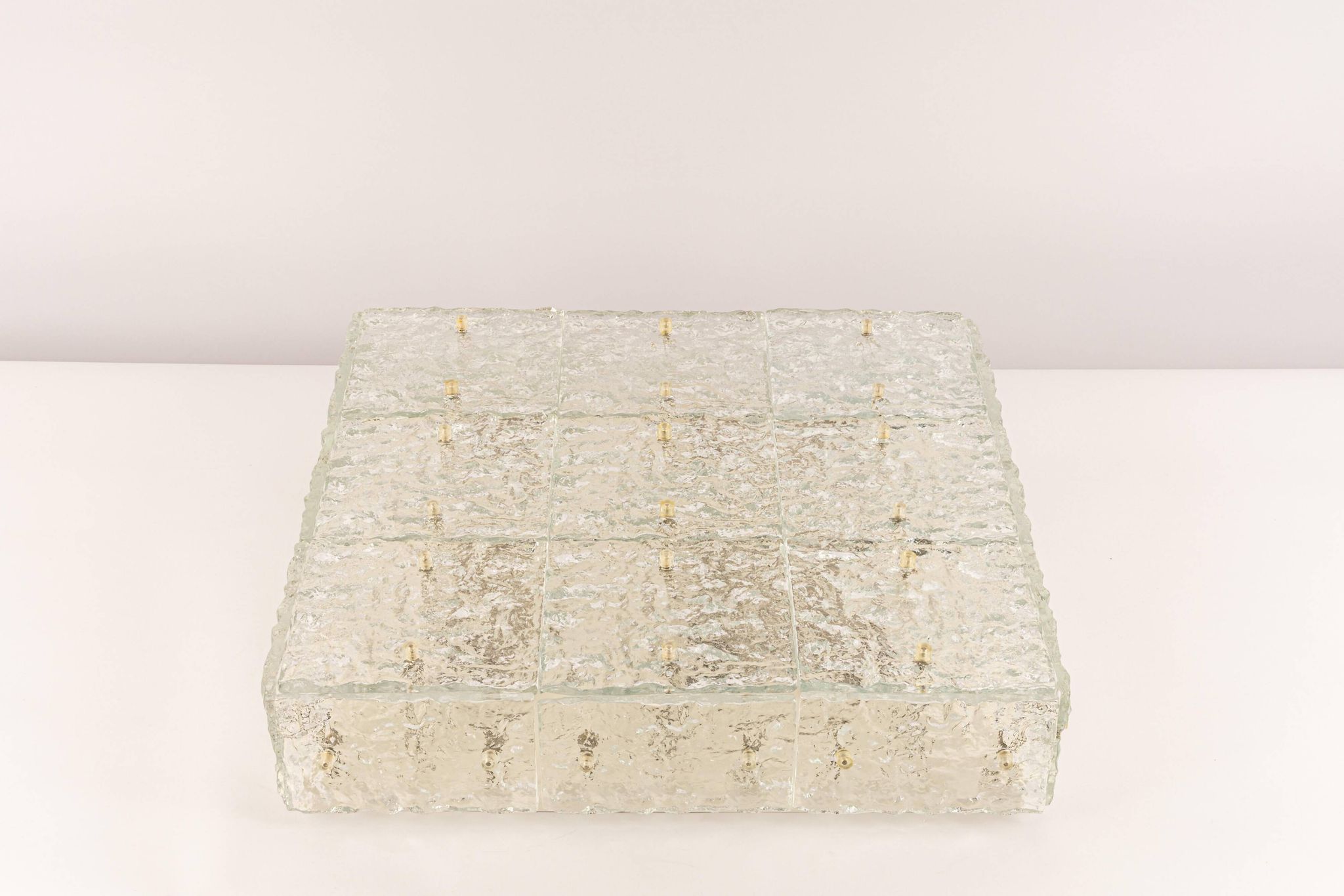 Large Murano glass ceiling light by Kalmar, Austria, 1960s.