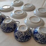 6 teacups made of fine porcelain from vintage Japan