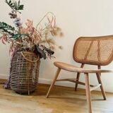 Retro rattan chair / armchair / single seat