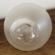 Opaque blown glass vase