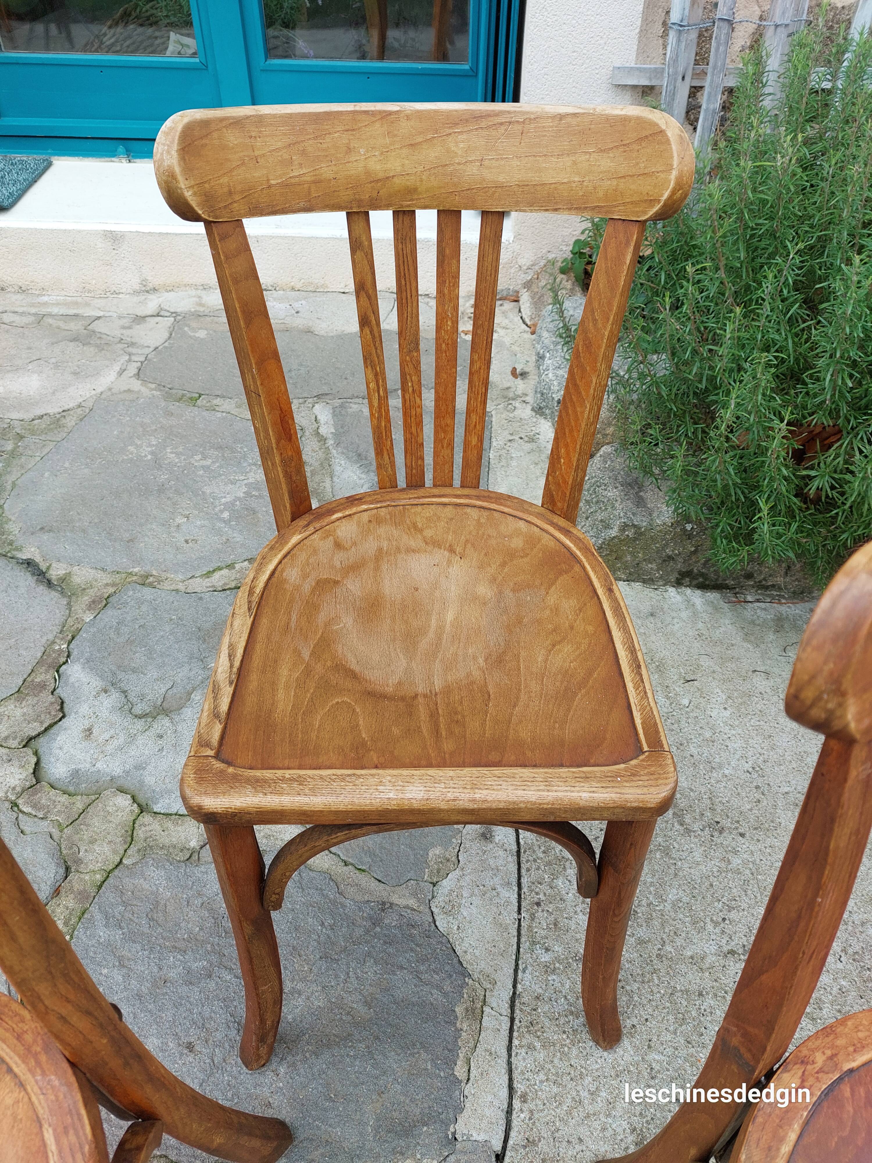 6 Luterma bistro chairs