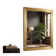 Miroir XL doré vintage