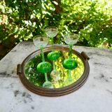 Three vintage liquor cups