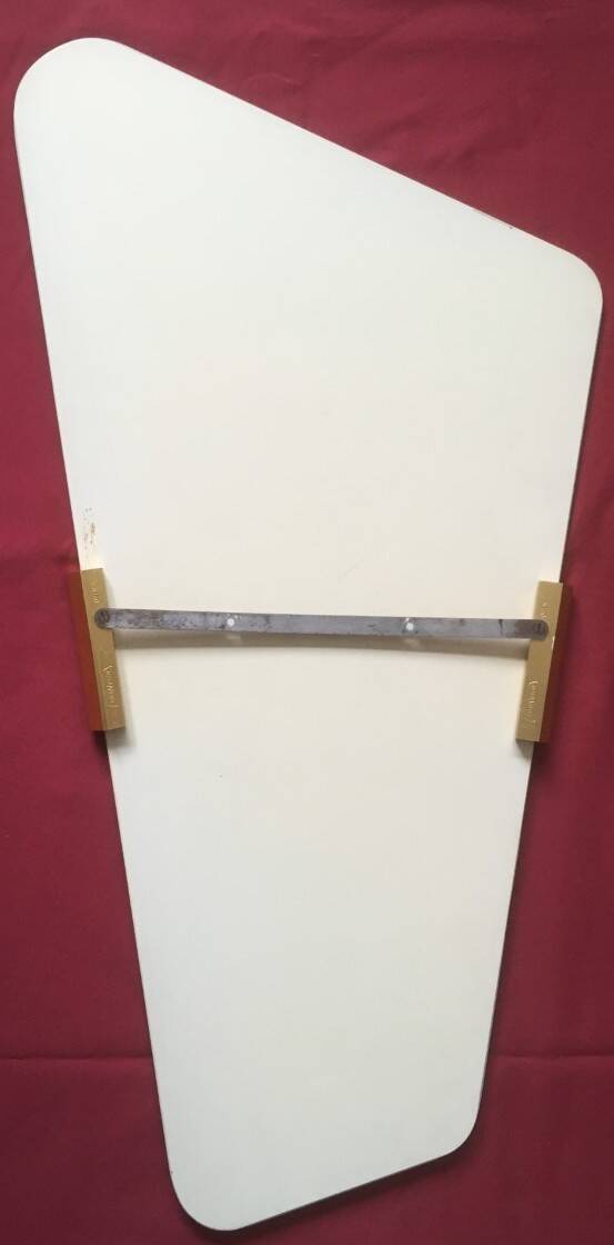 Trapezoidal mirror 75 x 35 - 1960s