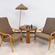 Mid-century modern armchairs Ton 947 by Antonín Šuman