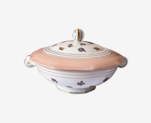 Soupière légumier en porcelaine de Limoges