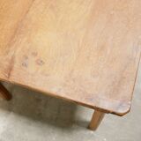 Table à manger de ferme, vintage en bois