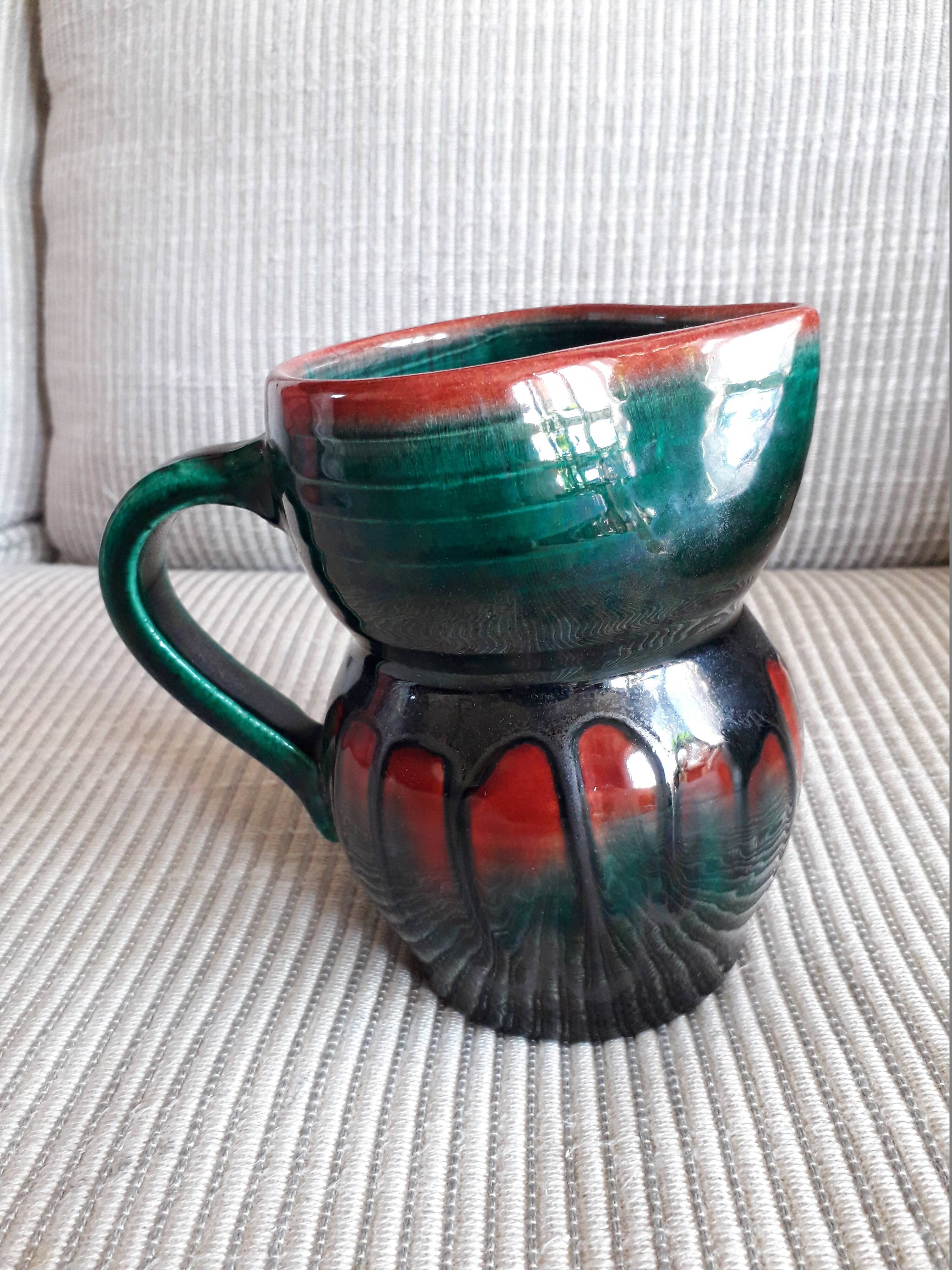 Very original Accolay ceramic vase